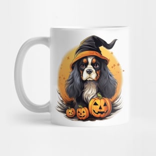 Halloween Cavalier King Charles Spaniel Dog #4 Mug
